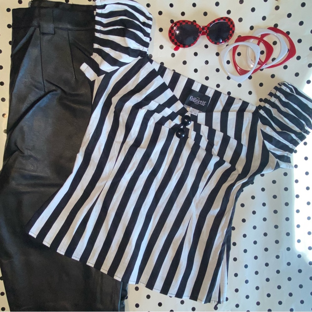Collectif Dolores Top szL UK14 NWOT